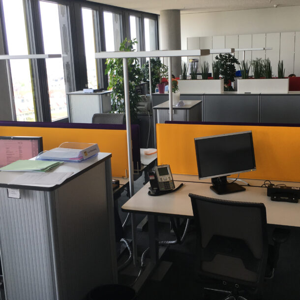 Kundenlösung ADAC Schallabsorber Büro