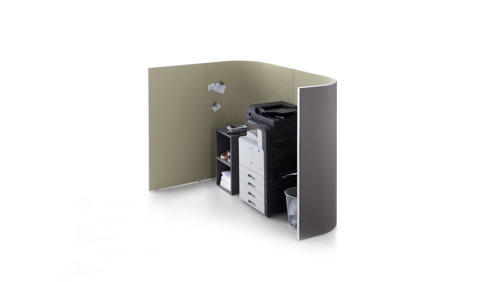Besprechungsecke Decato Modul Corner als Raum in Raum Absorber