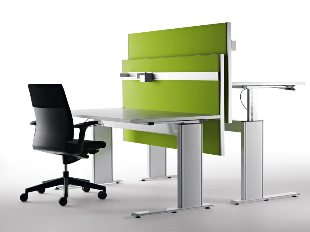 Decato Modul System Schreibtisch Trennwand und Schallabsorber