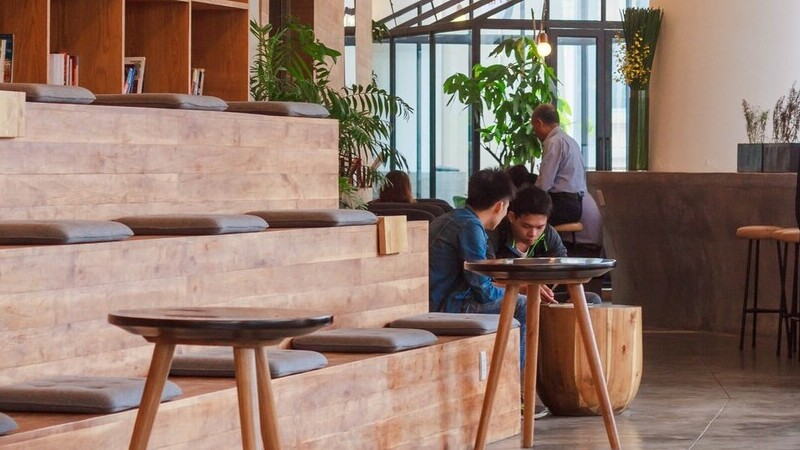 Creative Space Büro mit Akustiklösungen