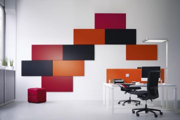 Decampo Classic ist der leichte Akustik Absorber für jede Fläche