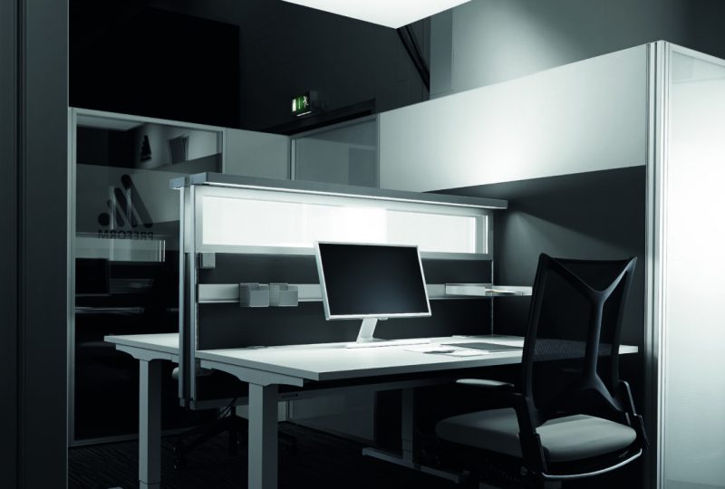 Integrierte Arbeitsplatzbeleuchtung - Beleuchtung Büro